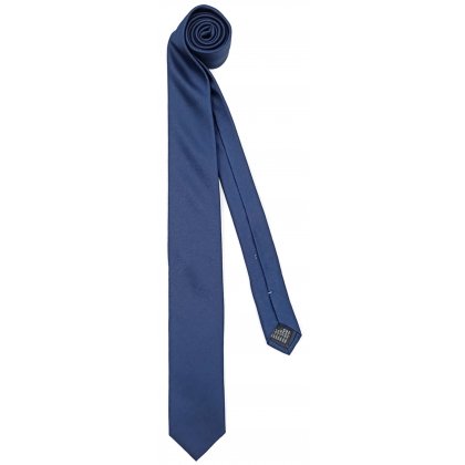 Akzente Herren Seidenkrawatte blau 