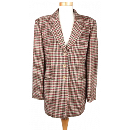 Vintage Damen Blazer, braun - Gr. D L/40