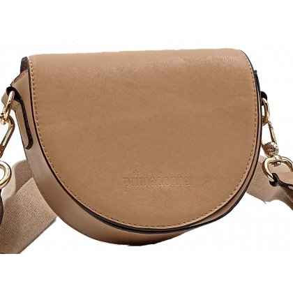 Primadonna Damen Halbmondtasche beige