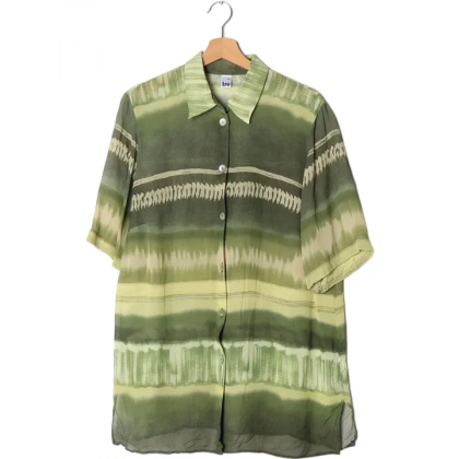 Bab&auml;m! - TRU Damen Vintage Mesh Hemd, gr&uuml;n - Gr. XXL 