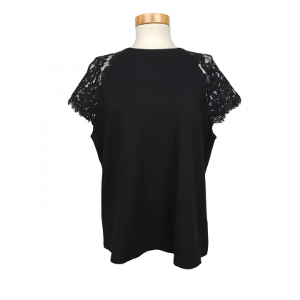 Bab&auml;m! - Hallhuber Damen Shirt, schwarz - Gr. XL 