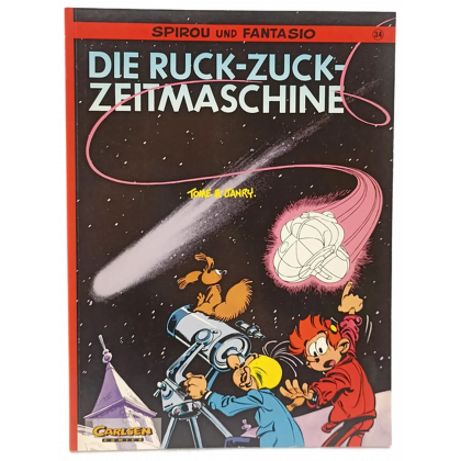 Spirou & Fantasio Nr. 34 "Die Ruck-Zuck-Zeitmaschine"