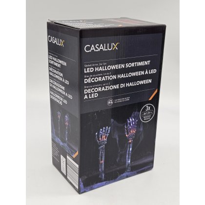 LED-Deko für Halloween " Skelettarme"