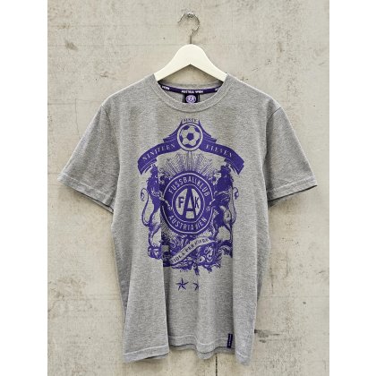 AUSTRIA WIEN Herren Vintage Fanshirt, grau - Gr. L