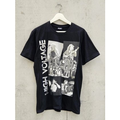 Vintage T-Shirt "AC/DC High Voltage", schwarz - Gr. S