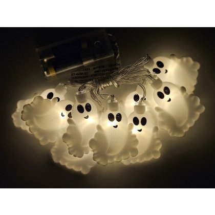 LED-Lichterkette für Halloween #2 " Gespenst"