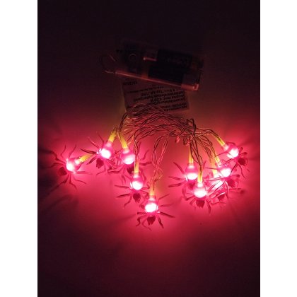 LED-Lichterkette für Halloween #1 " Spinne"