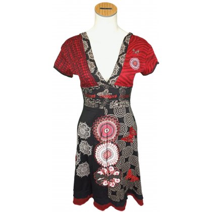 Desigual Damenkleid gemustert Gr. M