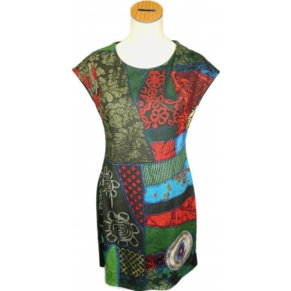 Desigual Damenkleid gemustert Gr. L