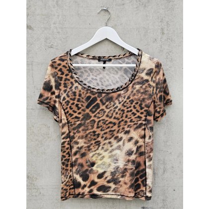 ROCCOBAROCCO Y2K Damen Vintage T-Shirt, Made in Italy - Gr. XXL