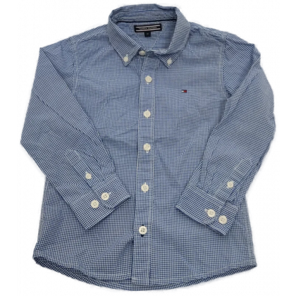 Tommy Hilfiger Kinder Hemd kariert Gr. 110