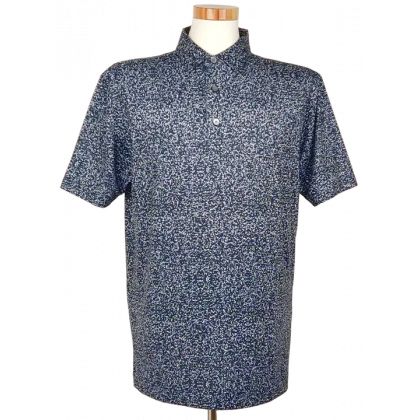 FootJoy Athletic Fit Herren Golf Shirt, marine - Gr. L 
