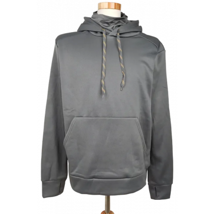 Crane Herren Ski Kapuzenpullover grau - Gr. L