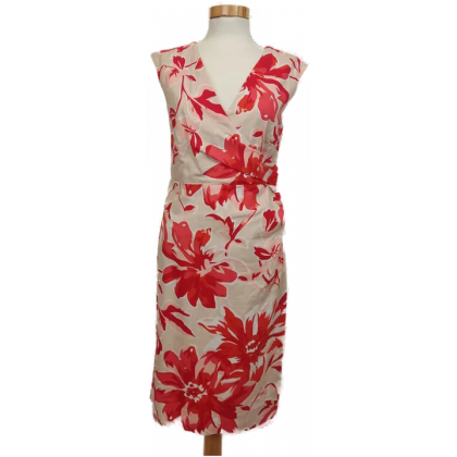 Hallhuber Damen Sommerkleid mehrfarbig Gr. 36