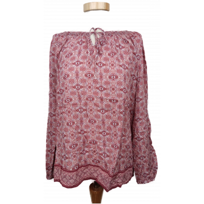Tom Tailor Damen Blusenshirt mehrfarbig Gr. S
