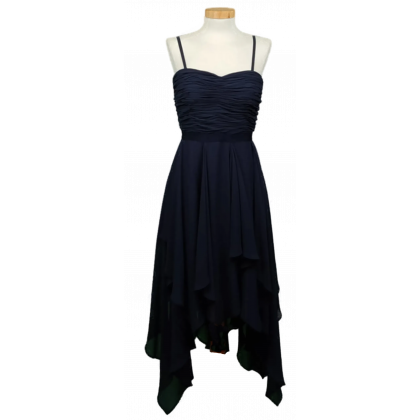 Jake*s Damen Midikleid dunkelblau Gr. S
