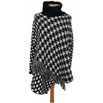 Armani Damen Poncho mehrfarbig Gr. L