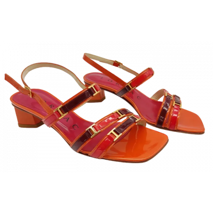 Lorbac Damen Sandalen, koralle - Gr. 36