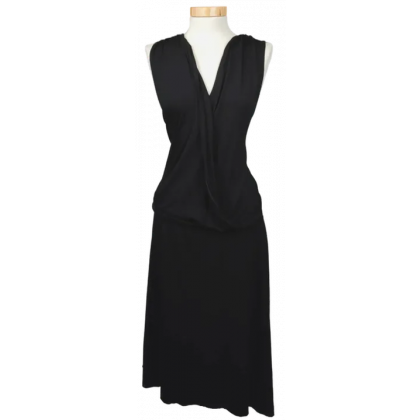 Marc O&rsquo;Polo Damen Midikleid schwarz Gr. M