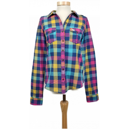 Abercrombie & Fitch Damen Bluse mehrfarbig Gr. S