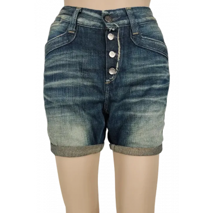 Replay Damen Jeansshorts, blau - Gr. S