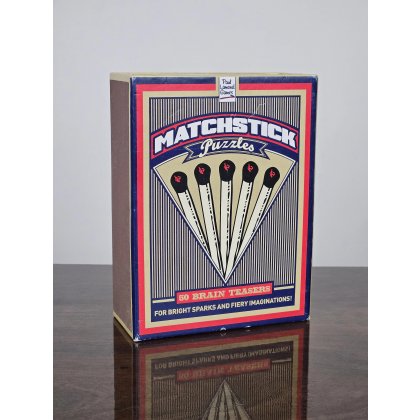 MATCHSTICK Puzzles - 50 Brain Teasers - Gesellschaftsspiel - Paul Lamond Games 