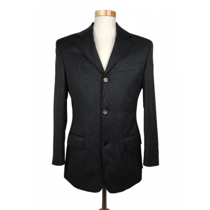 Angelico Herren Sakko, schwarz - Gr. S