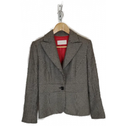 Valentino Damen Blazer schwarz/wei&szlig; ital. Gr. 46