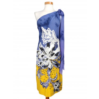 DIANE VON FURSTENBERG Damen Midikleid, multicolor - Gr. M