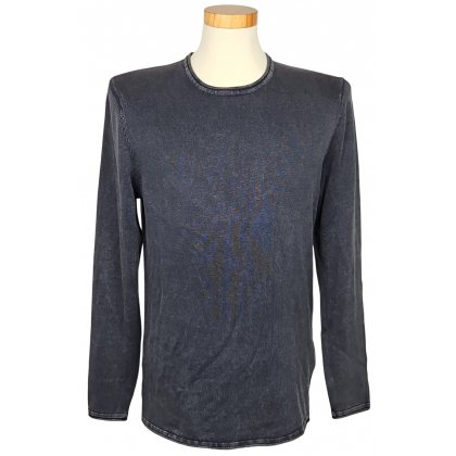 ONLY & SONS Herren Longsleeve Shirt, blau - Gr. M