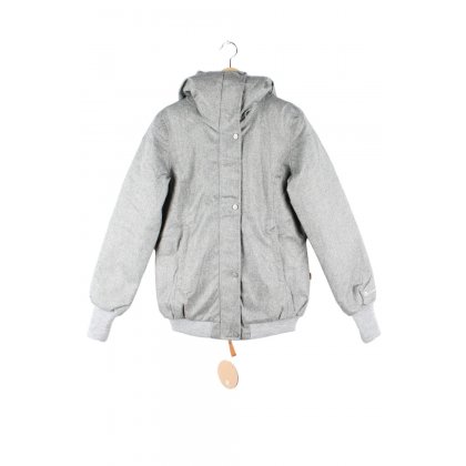 Babäm! - FINSIDE Damen Wendejacke, grau/grün - Gr. XL