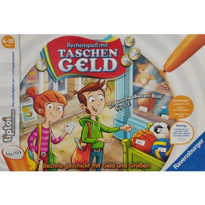 tiptoi&reg; Rechenspa&szlig; mit Taschen Geld - Lernspiel - Ravensburger