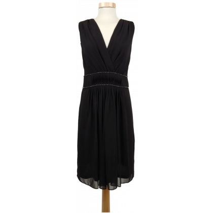 Esprit Damen Kleid schwarz Gr.34