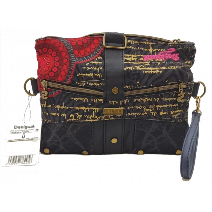 Desigual Damentasche schwarz/rot 