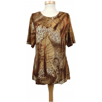 Gerry Weber Damen Shirt braun Gr. 38