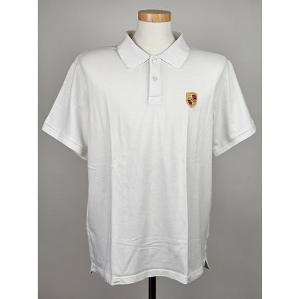 PORSCHE DESIGN Herren Poloshirt, wei&szlig; - Gr. XXL 