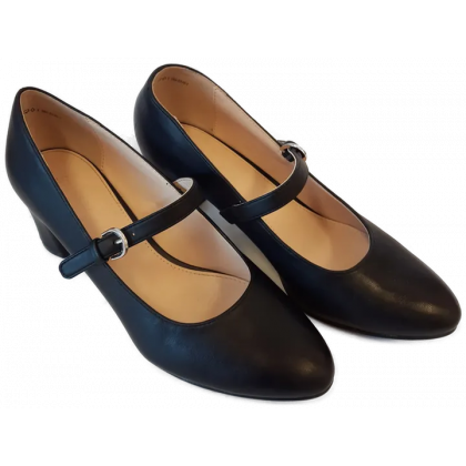 Graceland Damen Riemchen Pumps Kunstleder, schwarz - Gr. 37