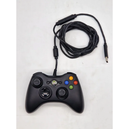 Original Microsoft Xbox 360 Controller - Kabelgebunden - schwarz