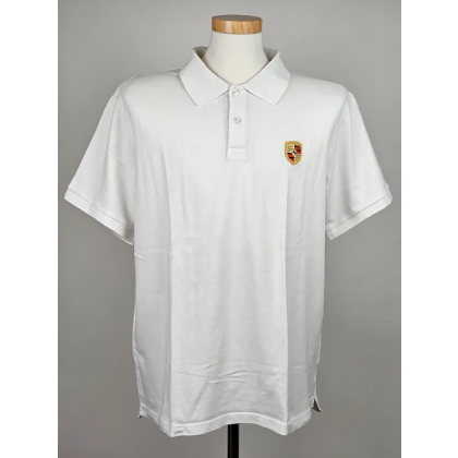 PORSCHE DESIGN Herren Poloshirt, wei&szlig; - Gr. XXL 