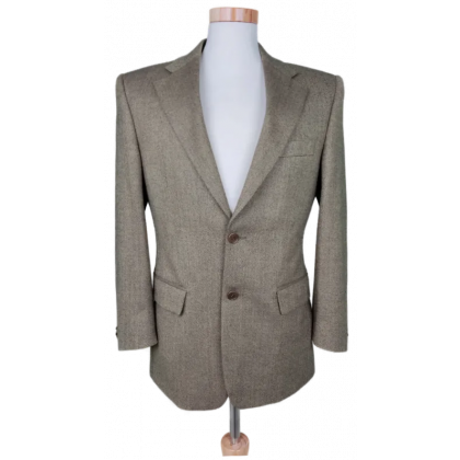 Cortefiel Sastreria Herren Wollsakko, braun - Gr. L