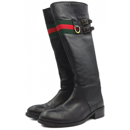 Gucci Damenstiefel schwarz Gr. 37