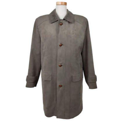 Walbusch Herren Mantel, grau - Gr. XL