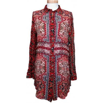 Desigual Damenbluse gemustert in Gr. M