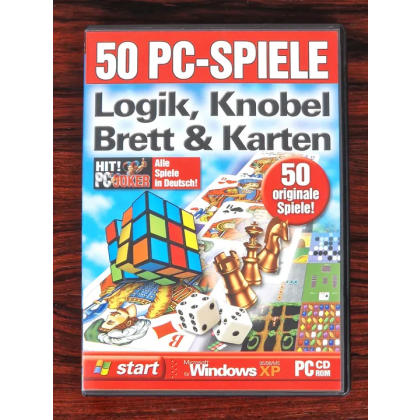 50 PC-Spiele: Logik, Knobel, Brett & Karten - PC-Spiel - CD-ROM