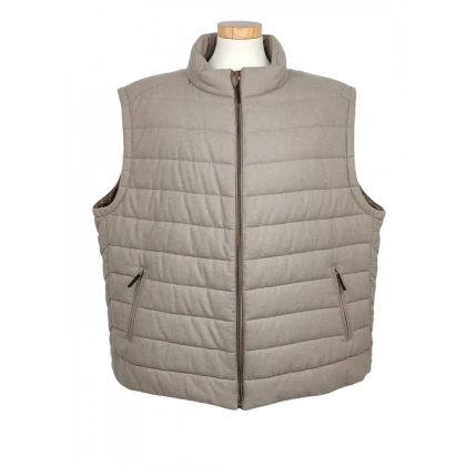 Bab&auml;m! - Schneiders Salzburg Herren Steppweste, grau - Gr. 8XL 