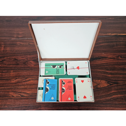 Vintage Spielkartenkassette - Piatnik