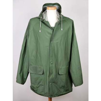 Regenjacke Herren gr&uuml;n - Gr. XL 