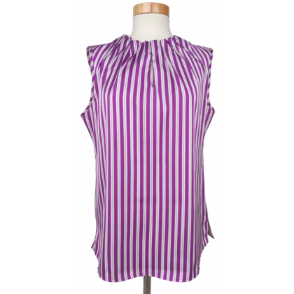 Comma Damen Top, lila - Gr. S 