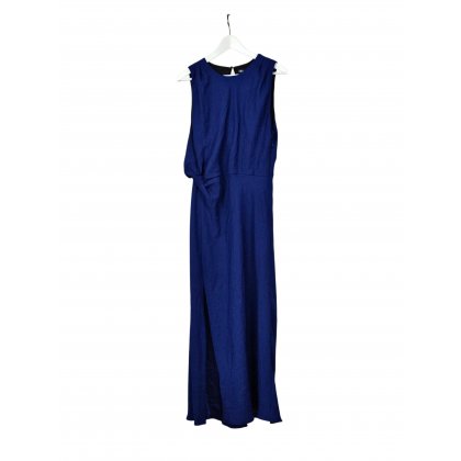 ZARA Damen Maxikleid, blau - Gr. L / 40