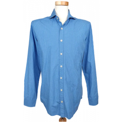 Mango Herren Hemd, blaru - Gr. L